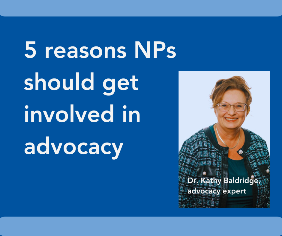 Why should NPs get involved in advocacy?
