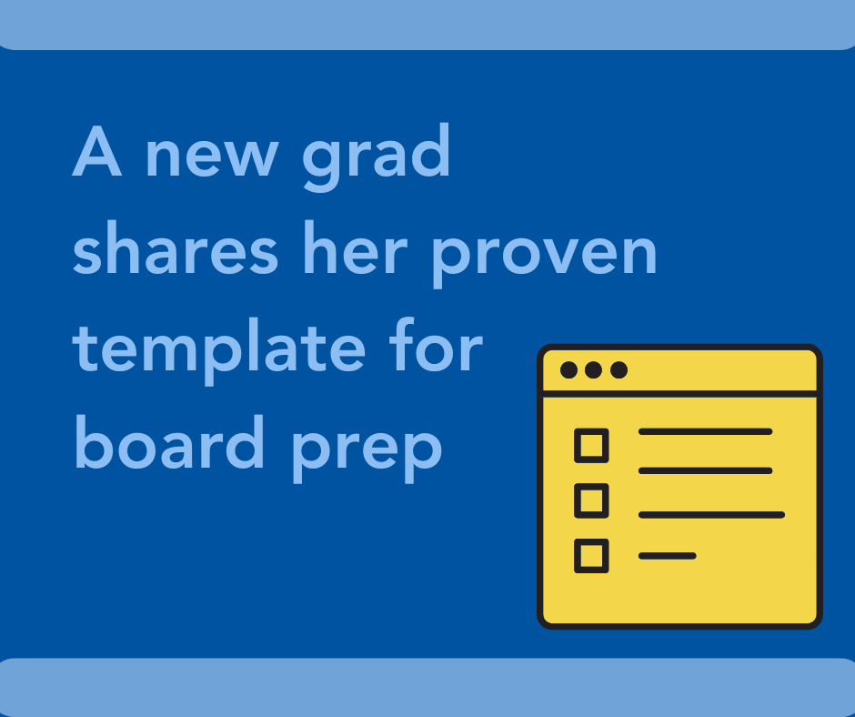 Preparing for NP boards: A template for success from a student who passed on the first attempt